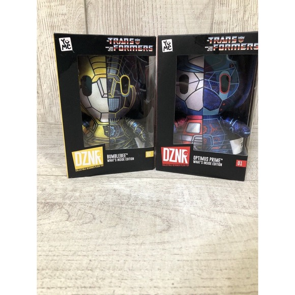 DZNR Optimus Prime Transformers Yume What’s Inside Edition #01 #02 Bumblebee New - Picture 9 of 9
